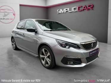 Peugeot 308 puretech 130ch ss eat8 gt line, caméra de recul, radar av/ar, climatisation bizone, carplay, garantie 12 mois...