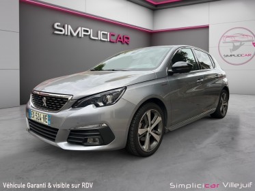 Peugeot 308 puretech 130ch ss eat8 gt line, caméra de recul, radar av/ar, climatisation bizone, carplay, garantie 12 mois...