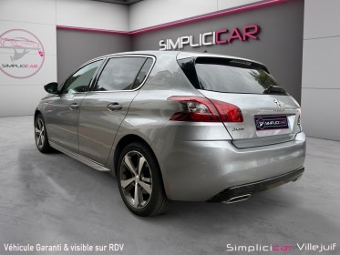 Peugeot 308 puretech 130ch ss eat8 gt line, caméra de recul, radar av/ar, climatisation bizone, carplay, garantie 12 mois...