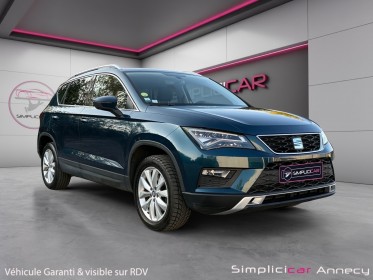 Seat ateca 1.6 tdi 115 ch start/stop ecomotive style / attache remorque / carplay / garantie 12 mois occasion simplicicar...