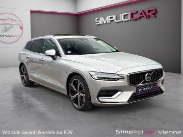 Volvo v60 t6 awd recharge 253 ch  145 ch geartronic 8 ultimate occasion simplicicar vienne simplicicar simplicibike france