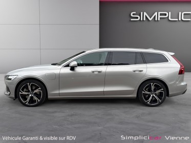 Volvo v60 t6 awd recharge 253 ch  145 ch geartronic 8 ultimate occasion simplicicar vienne simplicicar simplicibike france