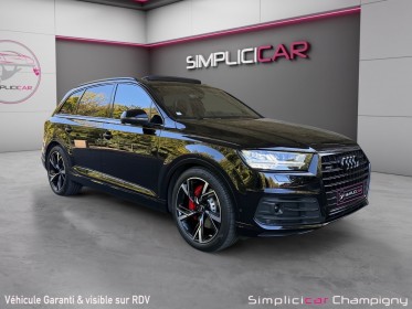 Audi q7 3.0 v6 tdi 272 quattro avus - 7 places - s line - toit ouvrant - bose - full options occasion champigny-sur-marne...