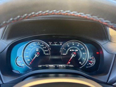Bmw x3 m f97 510ch compétition entretien complet bmw caméra 360 toit ouvrant sièges av ar chauffant garantie 12 mois...