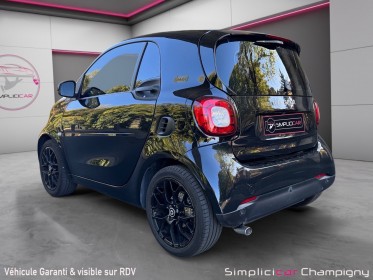 Smart fortwo coupe 90 ch ss ba6 prime - toit panoramique - cuir - caméra de recul occasion champigny-sur-marne (94)...