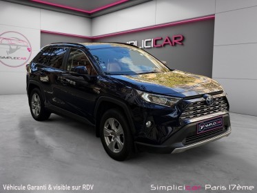 Toyota rav4 hybride my22 222 ch awd-i dynamic/ camera de recul / cuir rouge / entretien toyota occasion paris 17ème...