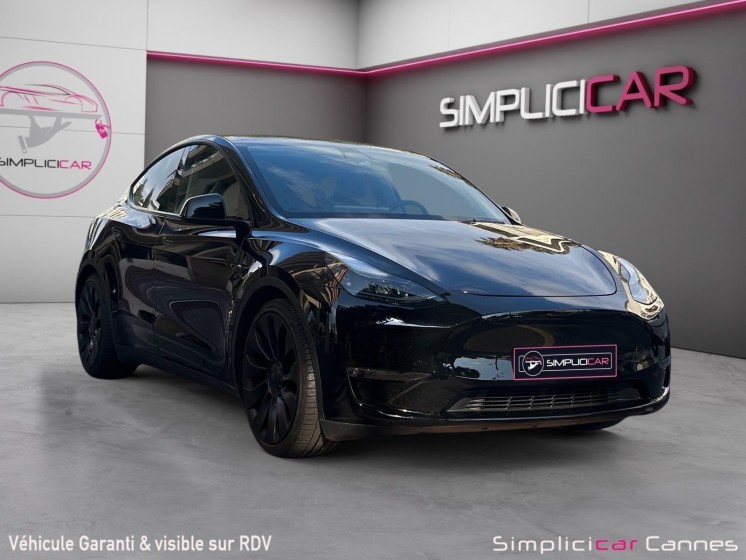 Tesla model y performance dual motor awd occasion cannes (06) simplicicar simplicibike france