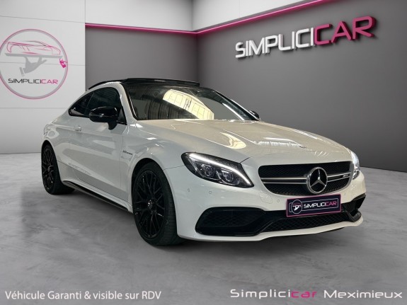 Mercedes classe c coupe 63 mercedes-amg speedshift mct amg garantie 12 mois occasion simplicicar meximieux simplicicar...