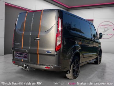 Ford transit custom fourgon 290 l1h1 2.0 170 sport - 7500km - attelage - sièges chauffants - caméra - carplay occasion...