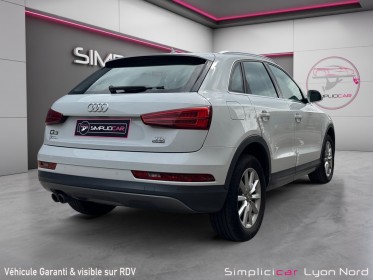 Audi q3 q3 2.0 tdi 150 ch s tronic 7 quattro ambiente garantie 12mois occasion simplicicar lyon nord simplicicar simplicibike...