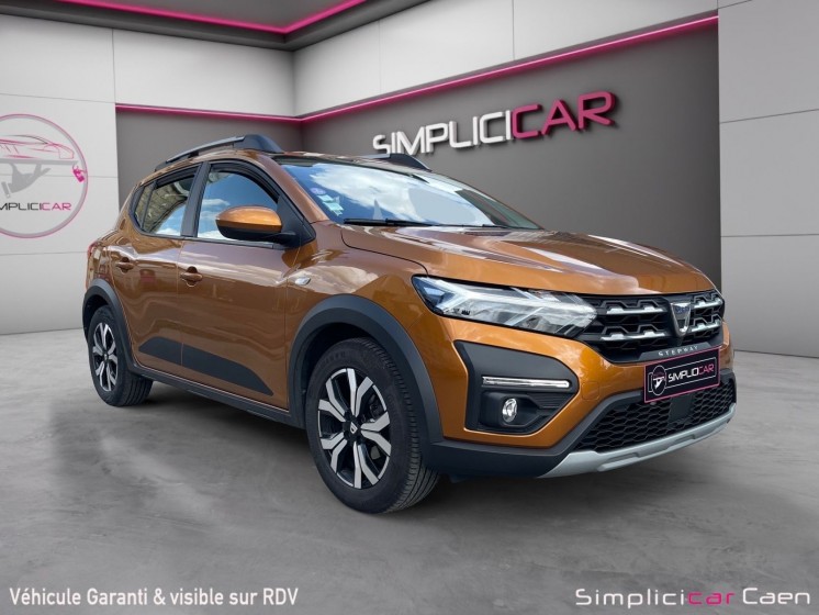 Dacia sandero tce 90 stepway confort garantie 12 mois occasion simplicicar caen  simplicicar simplicibike france Dacia sandero tce 90 stepway confort garantie 12 mois occasion simplicicar caen  simplicicar simplicibike france