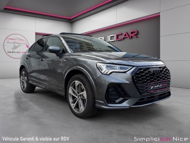 Audi q3 sportback 45 tfsie  245 ch s line. occasion  simplicicar nice - pfvauto simplicicar simplicibike france