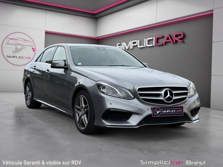 Mercedes classe e 220 2.2 cdi bluetec sportline a garantie 12 mois occasion simplicicar brest simplicicar simplicibike france