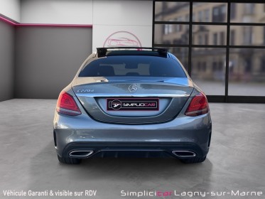 Mercedes classe c 220 d 9g-tronic amg line - toit ouvrant - sièges electriques et chauffants - burmester occasion...
