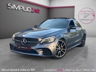 Mercedes classe c 220 d 9g-tronic amg line - toit ouvrant - sièges electriques et chauffants - burmester occasion...