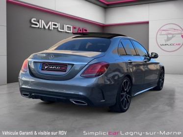 Mercedes classe c 220 d 9g-tronic amg line - toit ouvrant - sièges electriques et chauffants - burmester occasion...