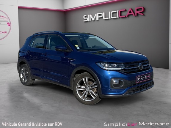 Volkswagen t-cross 1.6 tdi 95 dsg7 r-line  garantie 12 mois occasion simplicicar marignane  simplicicar simplicibike france