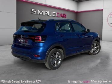 Volkswagen t-cross 1.6 tdi 95 dsg7 r-line  garantie 12 mois occasion simplicicar marignane  simplicicar simplicibike france