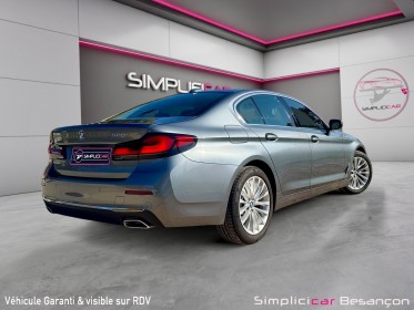 Bmw serie 5 g30 lci 520i twinpower turbo 184 ch bva8 luxury sièges av électriques chauffants à mémoire suivi bmw occasion...