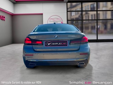 Bmw serie 5 g30 lci 520i twinpower turbo 184 ch bva8 luxury sièges av électriques chauffants à mémoire suivi bmw occasion...