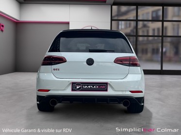 Volkswagen golf 2.0 tsi 290 dsg7 gti tcr toit ouvrant garantie dynaudio carplay 12mois occasion simplicicar colmar...