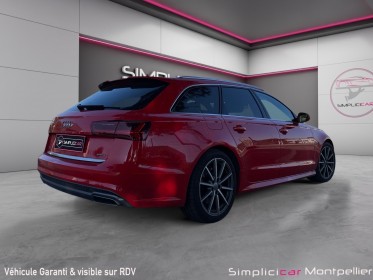 Audi a6 avant v6 3.0 tdi 218 s tronic 7 quattro s line garantie 12 mois occasion montpellier (34) simplicicar simplicibike...