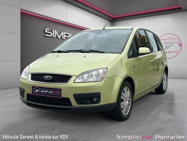 Ford focus c-max 1.8 125 ghia occasion simplicicar pontarlier simplicicar simplicibike france