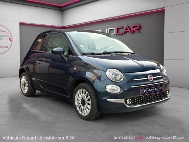 Fiat 500 my17 1.2 69 ch eco pack lounge radar de recul toit panoramique première main  garantie 12 mois occasion simplicicar...