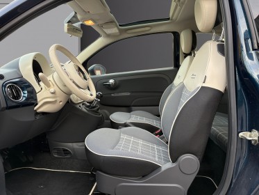 Fiat 500 my17 1.2 69 ch eco pack lounge radar de recul toit panoramique première main  garantie 12 mois occasion simplicicar...