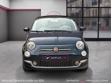 Fiat 500 my17 1.2 69 ch eco pack lounge radar de recul toit panoramique première main  garantie 12 mois occasion simplicicar...