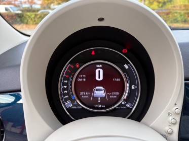 Fiat 500 my17 1.2 69 ch eco pack lounge radar de recul toit panoramique première main  garantie 12 mois occasion simplicicar...
