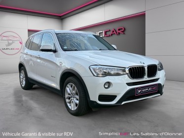 Bmw x3 f25 lci xdrive20d 190ch executive a occasion simplicicar les sables-d'olonne simplicicar simplicibike france