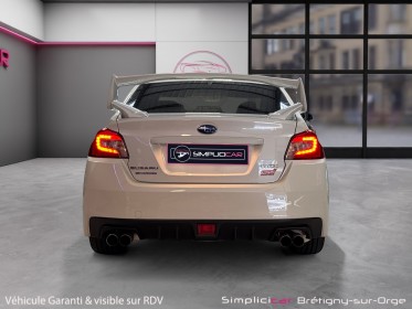 Subaru wrx sti boxer essence 2.5t 300 s club aileron suivi  subaru/ toit ouvrant/ garantie 12mois / origine france occasion...