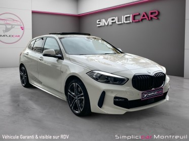 Bmw serie 1 f40 120i 178 ch dkg7 m sport garantie 12 mois camera toit ouvrant cuir entretiens full bmw occasion montreuil...