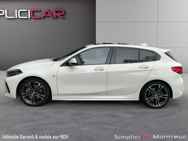 Bmw serie 1 f40 120i 178 ch dkg7 m sport garantie 12 mois camera toit ouvrant cuir entretiens full bmw occasion montreuil...
