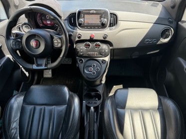 Fiat 500 abarth 2016 cabriolet 1.4 turbo 180 ch 595 competizione toit ouvrant, sièges cuir, garantie 12 mois occasion...