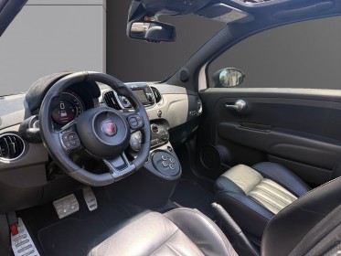 Fiat 500 abarth 2016 cabriolet 1.4 turbo 180 ch 595 competizione toit ouvrant, sièges cuir, garantie 12 mois occasion...