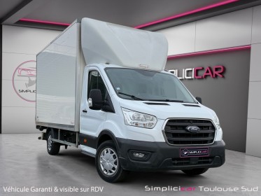Ford transit chassis cabine t350 l4 2.0 170 trend business caisse grand volume 20m3 avec hayon tva récupérable garantie...