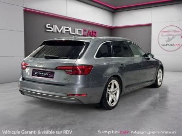 Audi a4 avant 2.0 tdi 190 s tronic 7 s line occasion simplicicar magny-en-vexin simplicicar simplicibike france