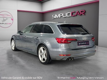 Audi a4 avant 2.0 tdi 190 s tronic 7 s line occasion simplicicar magny-en-vexin simplicicar simplicibike france