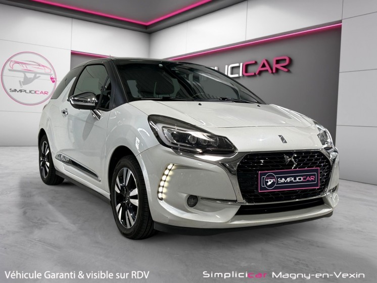 Ds ds 3 puretech 110 bva so chic carplay caméra de recul occasion simplicicar magny-en-vexin simplicicar simplicibike france