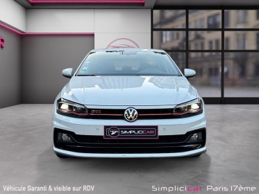 Volkswagen polo 2.0 tsi 200 ss dsg6 gti occasion paris 17ème (75)(porte maillot) simplicicar simplicibike france