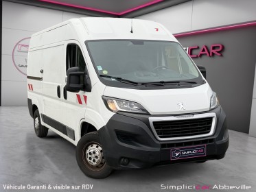 Peugeot boxer fourgon tole 335 l2h2 bluehdi 130 premium pack garantie 12 mois occasion abbeville simplicicar simplicibike...