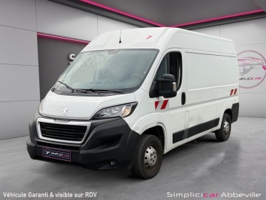 Peugeot boxer fourgon tole 335 l2h2 bluehdi 130 premium pack garantie 12 mois occasion abbeville simplicicar simplicibike...