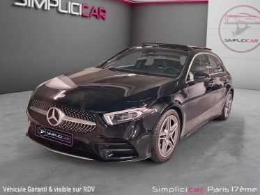 Mercedes classe a 180 7g-dct amg line/1ere main/toit ouvrant/faible kilometrage/12 mois de garantie occasion paris 17ème...