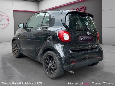 Smart fortwo coupe 0.9 90 ch ss prime/toit pano/faible kilometrage/garantie 12 mois occasion paris 17ème (75)(porte maillot)...