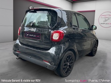 Smart fortwo coupe 0.9 90 ch ss prime/toit pano/faible kilometrage/garantie 12 mois occasion paris 17ème (75)(porte maillot)...