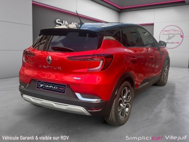 Renault captur 2022 ii e-tech 1.6 i 16v gpf 145 hybrid ss 94 cv, caméra de recul, carplay, mode de conduite, garantie 12...