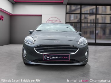 Ford fiesta 1.1 85 ch bvm5 titanium / clim auto / maintien de voie / radar ar / android auto occasion champigny-sur-marne...
