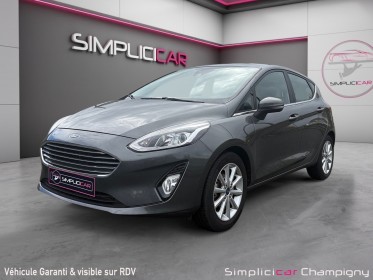 Ford fiesta 1.1 85 ch bvm5 titanium / clim auto / maintien de voie / radar ar / android auto occasion champigny-sur-marne...